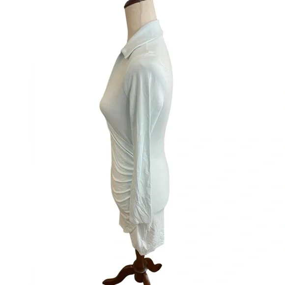 ARITZIA WILFRED Seven Dress Snowmelt Blue
